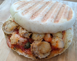 シチリア（エビ、ホタテ）　600円